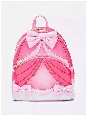 Loungefly Disney Cinderella Pink Dress Mini Backpack Pink